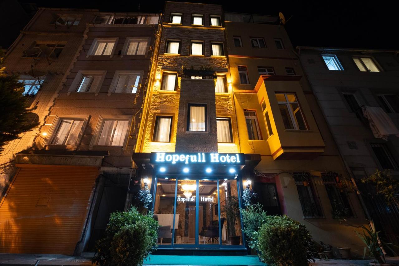 Hopefull Hotel Istanboel Buitenkant foto