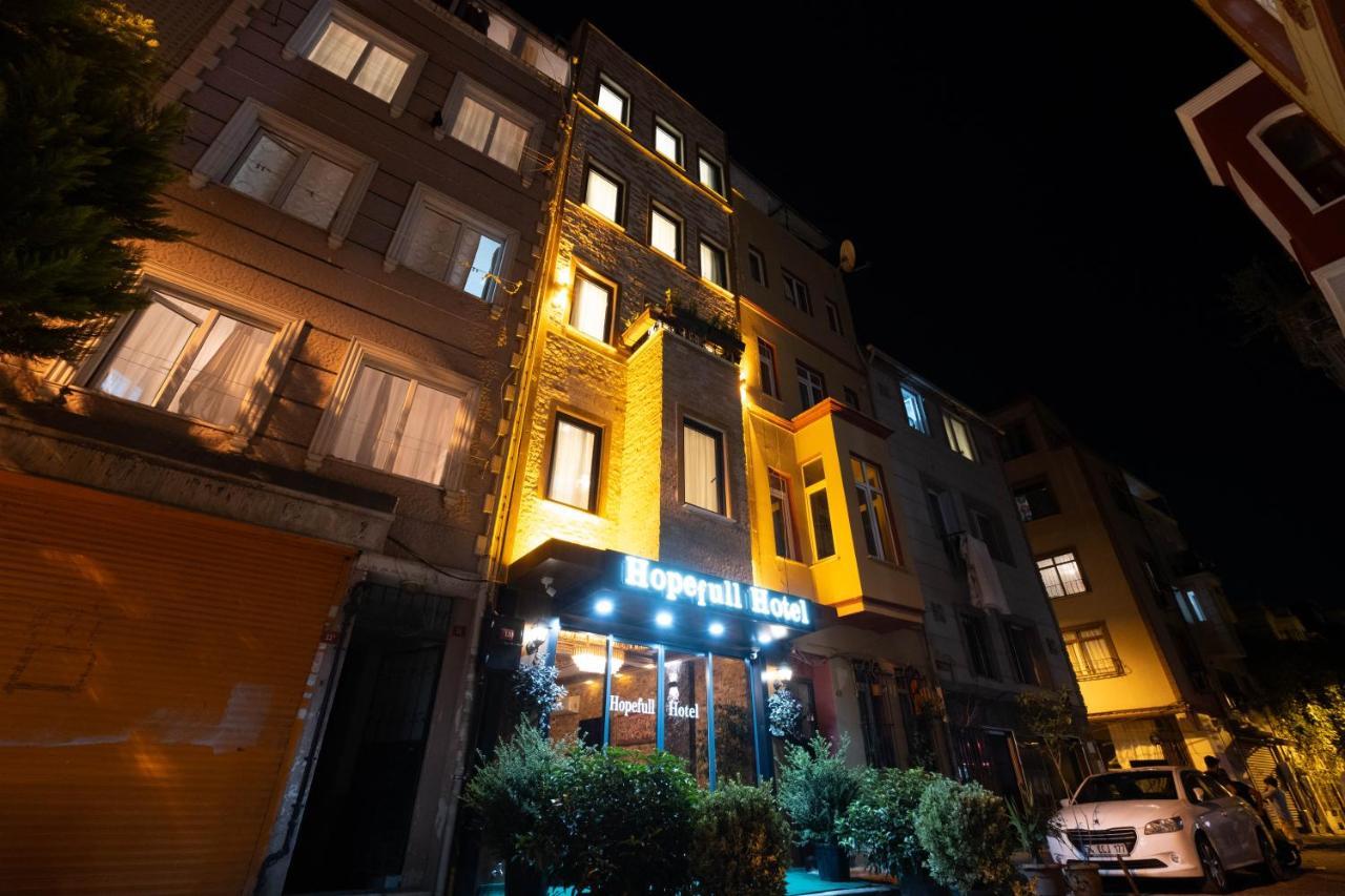 Hopefull Hotel Istanboel Buitenkant foto