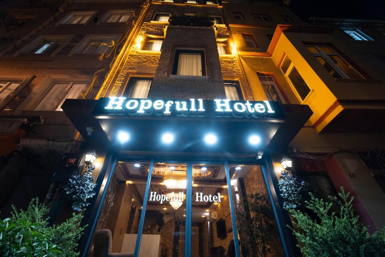 Hopefull Hotel Istanboel Buitenkant foto