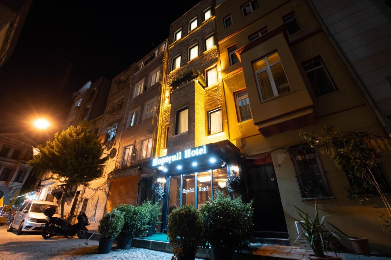 Hopefull Hotel Istanboel Buitenkant foto