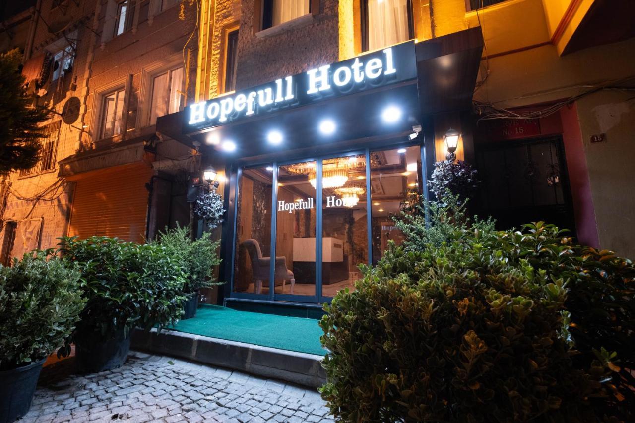 Hopefull Hotel Istanboel Buitenkant foto